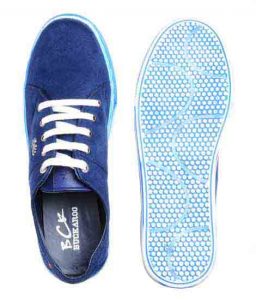 Colon Navy Pu Casual Shoes