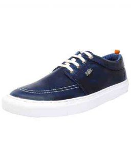 Acosta Blue Pu Casual Shoes