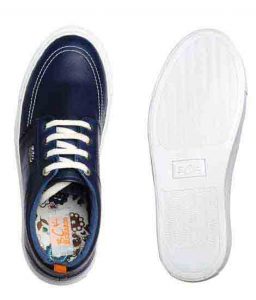 Acosta Blue Pu Casual Shoes