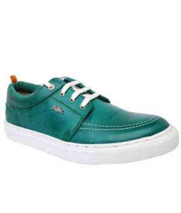 Acosta Green Pu Casual Shoes