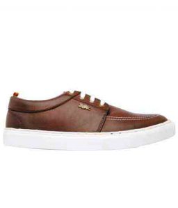 Acosta Brown Pu Casual Shoes
