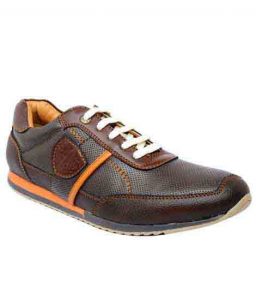 Delano Brown Pu Casual Shoes