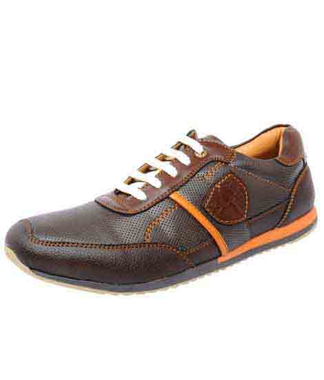 Delano Brown Pu Casual Shoes