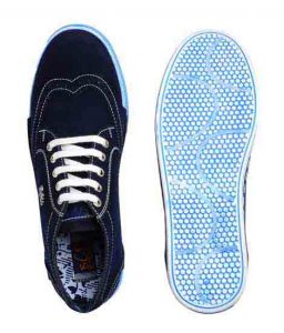 Ortega Blue Pu Casual Shoes