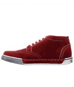 Ortega Maroon Pu Casual Shoes