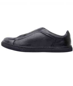 Logan Black Pu Casual Shoes