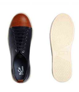 Norris Blue Pu Casual Shoes