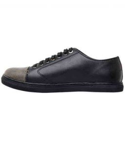 Norris Black Pu Casual Shoes