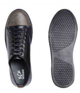 Norris Black Pu Casual Shoes