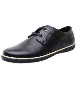 Glenn Black Pu Casual Shoes