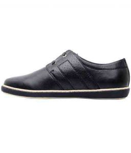 Glenn Black Pu Casual Shoes
