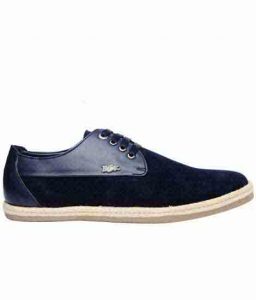 Sanchez Navy Fabric Casual Shoes