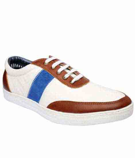 Castel Tan Fabric Casual Shoes