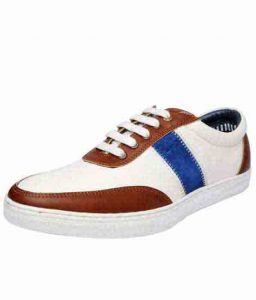 Castel Tan Fabric Casual Shoes