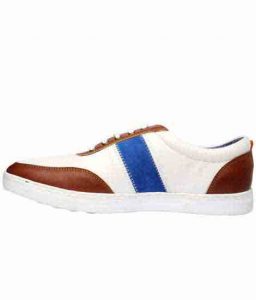 Castel Tan Fabric Casual Shoes