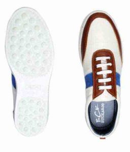 Castel Tan Fabric Casual Shoes