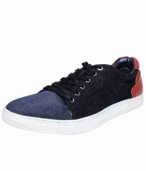 Deleon Blue Fabric Casual Shoes
