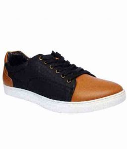 Deleon Tan Fabric Casual Shoes