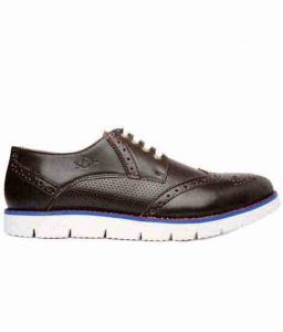 Payton Brown Fabric Casual Shoes