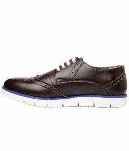 Payton Brown Fabric Casual Shoes