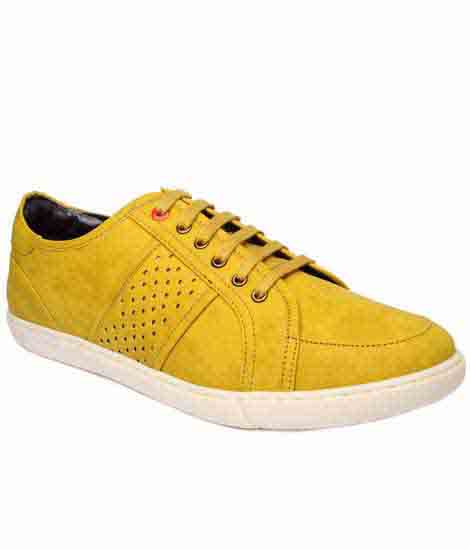 Zion Tan Fabric Casual Shoes