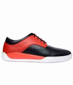 Oliver Black Fabric Casual Shoes