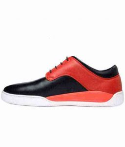 Oliver Black Fabric Casual Shoes