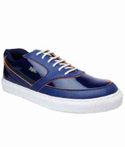 Marvin Blue Fabric Casual Shoes