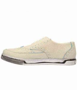 Jeffrey White Fabric Casual Shoes