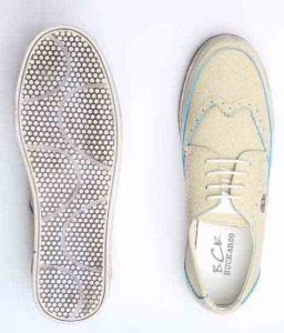 Jeffrey White Fabric Casual Shoes