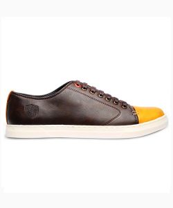 Norris Coffee Fabric Casual Shoes