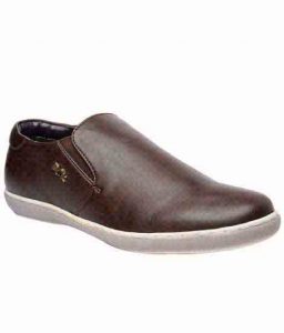 Morgan Coffee Fabric Casual Shoes