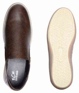 Morgan Coffee Fabric Casual Shoes