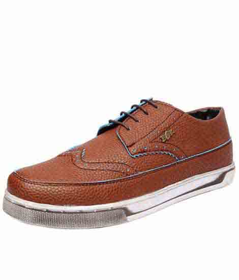 Carmelo Brown Fabric Casual Shoes