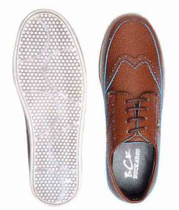 Carmelo Brown Fabric Casual Shoes