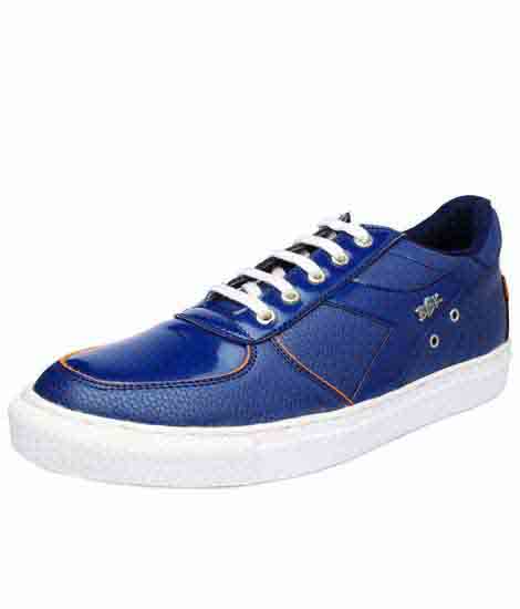 Travino Blue Fabric Casual Shoes