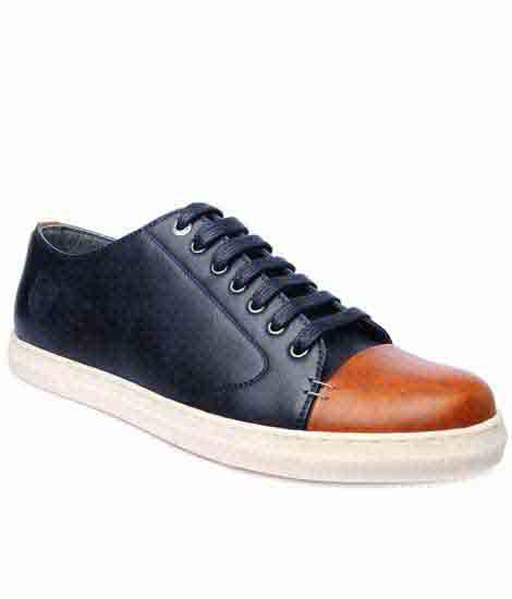 Bruno Blue Fabric Casual Shoes