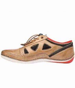 Faron Brown Leather Casual Shoes