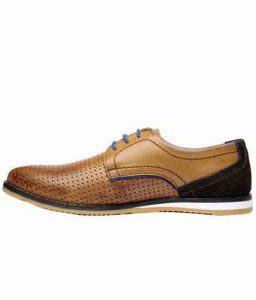 Clay Brown Leather Casual Shoes