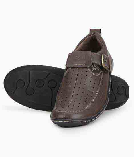 Camilo Brown Leather Casual Shoes