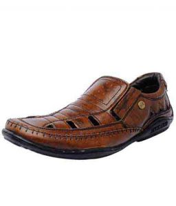 Duarte Brown Leather Casual Shoes