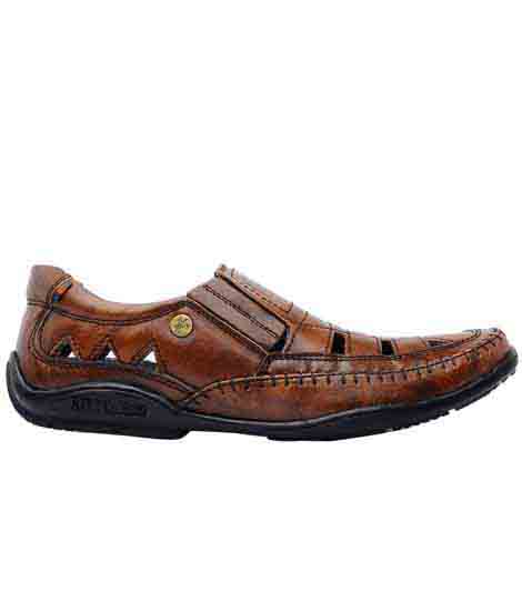 Duarte Brown Leather Casual Shoes