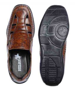 Duarte Brown Leather Casual Shoes