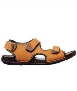 Kyson Tan Leather Casual Sandal