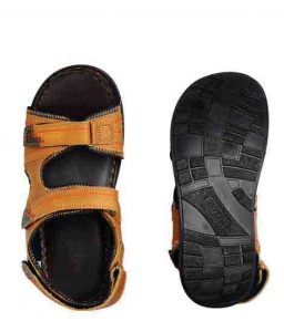 Kyson Tan Leather Casual Sandal