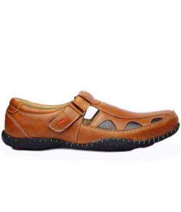 Rebecon Tan Leather Casual Shoes