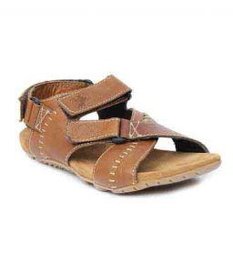 Marshal Brown Leather Casual Sandals