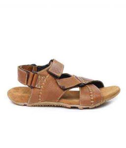 Marshal Brown Leather Casual Sandals