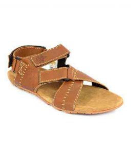 Marshal Tan Leather Casual Sandals