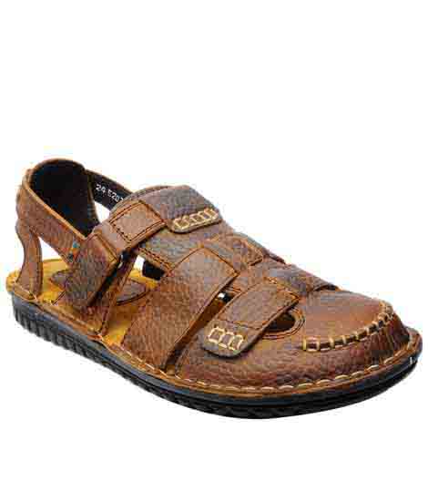 Dario Tan Leather Casual Sandals